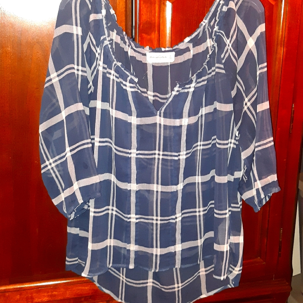 Abercrombie Sheer Blouse